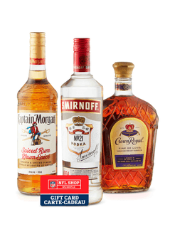 Spirits Trio + FREE $20 NFL Shop Canada Gift Card