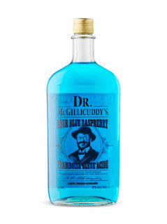 Dr Mcgillicuddy's Sour Blue Raspberry
