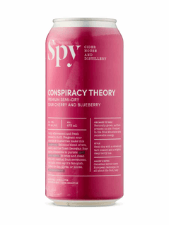 Spy Cider Conspiracy Theory Sour Cherry And Blueberry