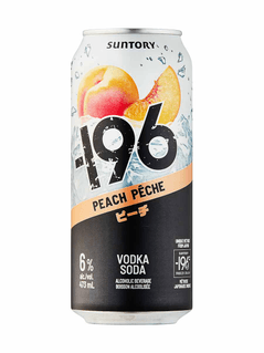 196 Peach Vodka Soda