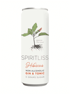 Spiritliss Hibiscus Non-Alcoholic Gin & Tonic
