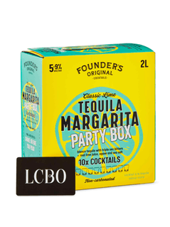 Founders Org Lime Cktl Pty Box with $10 LCBO GC
