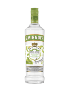 Vodka aromatisée à la pomme verte Smirnoff