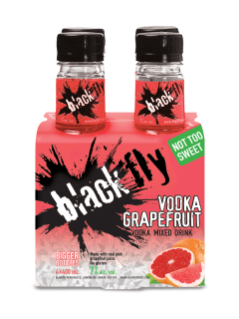 Black Fly Vodka Grapefruit PET