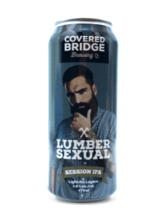 IPA session Lumbersexual Covered Bridge Brewing