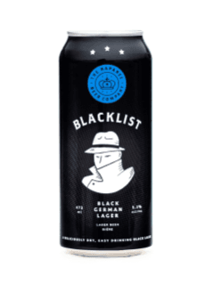The Napanee Beer Company Blacklist German Lager