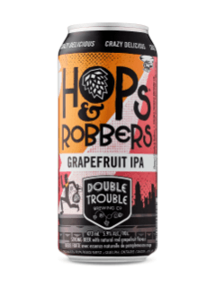 Double Trouble Hops & Robbers Grapefruit IPA