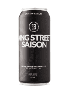 Block Three Brewing King Street Saison