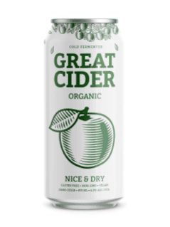Great Canadian Cider Nice & Dry Organic Cider