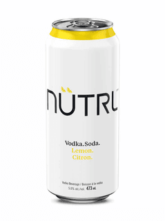 Nutrl Vodka Soda Lemon