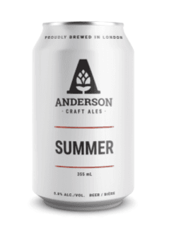 Anderson Ale's Summer Pilsner