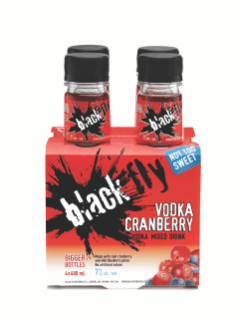 Black Fly Vodka Cranberry PET
