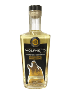 Vodka aromatisée Wolfhead Banane Caramel