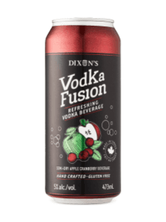 Dixon's Vodka Fusion Apple Cider