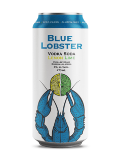Vodka soda Citron-lime Blue Lobster