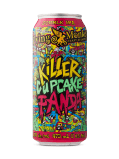 Flying Monkeys Killer Cupcake Panda Double IPA