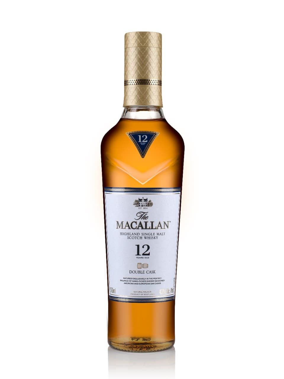 Whisky Double maturation en fût The Macallan 12 ans d'âge
