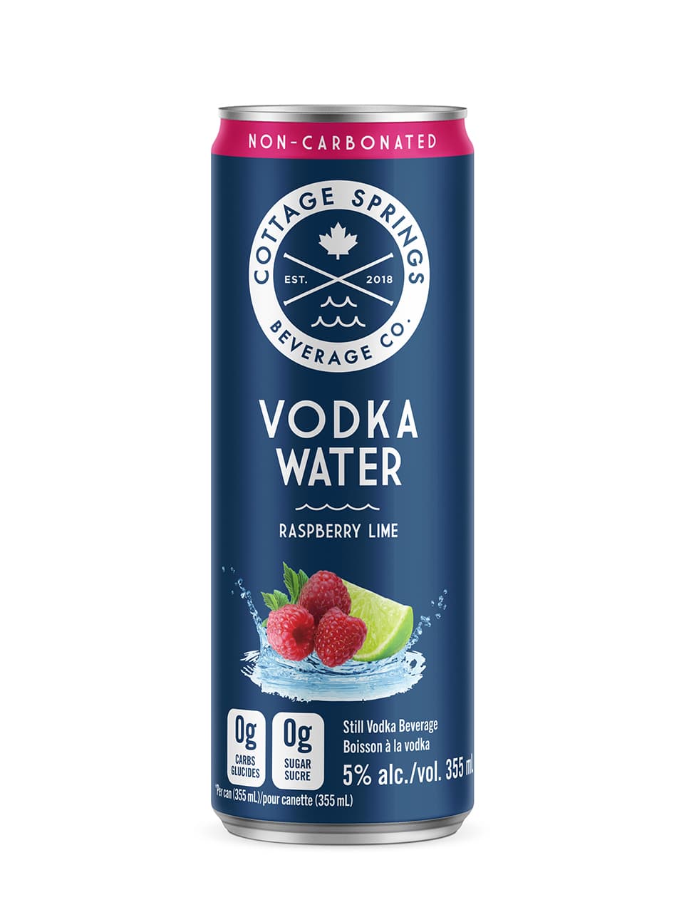 Cottage Springs Raspberry Lime Vodka Water
