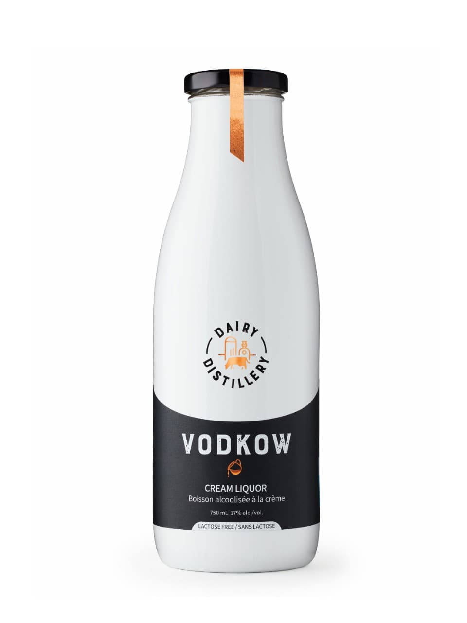 Boisson à la crème Vodkow