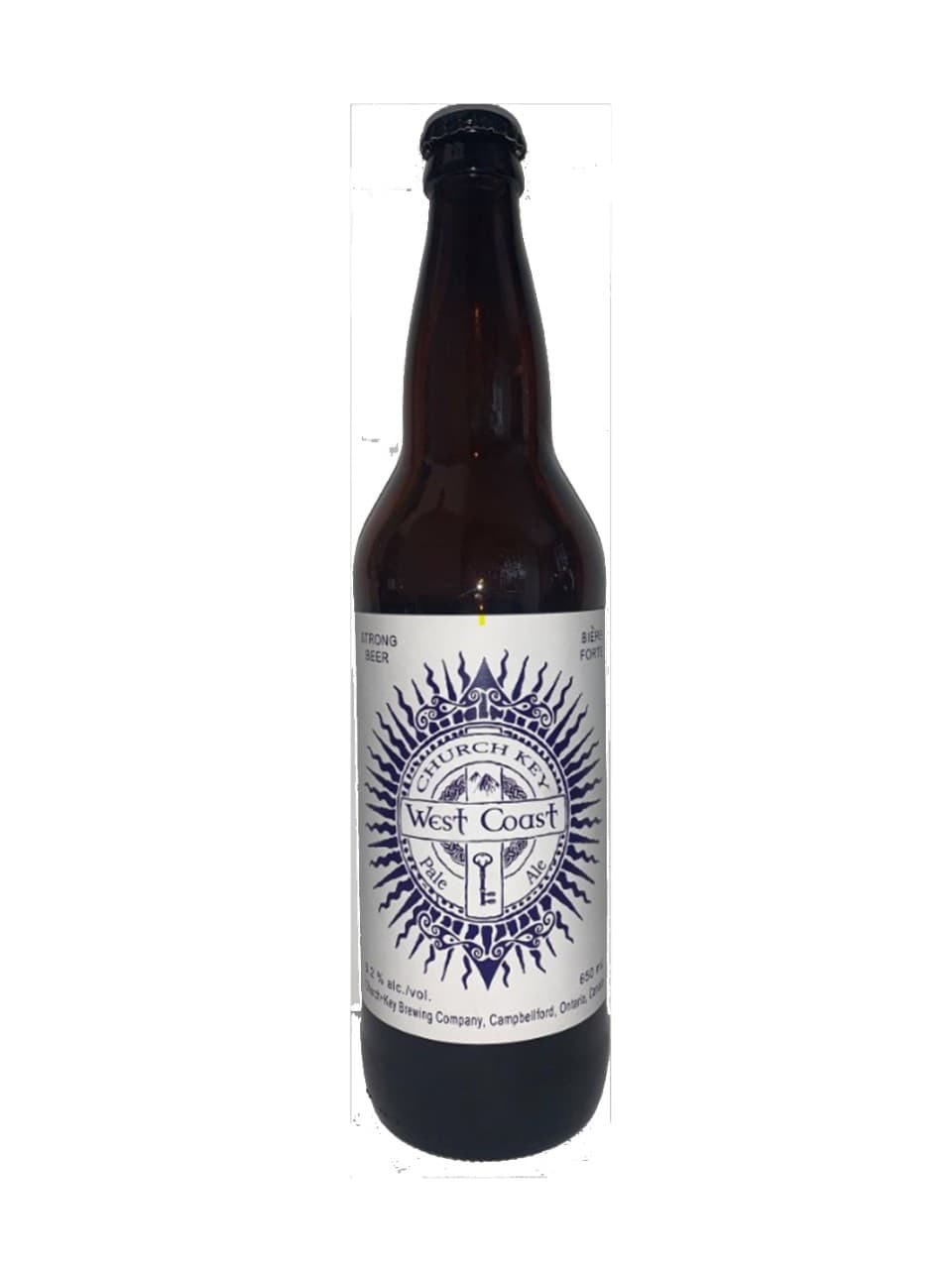 Pale Ale de style côte Ouest Church Key Brewing