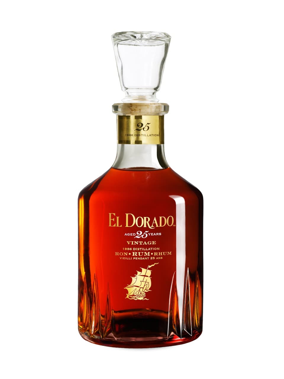 Rhum Demerara El Dorado 25 ans d'âge