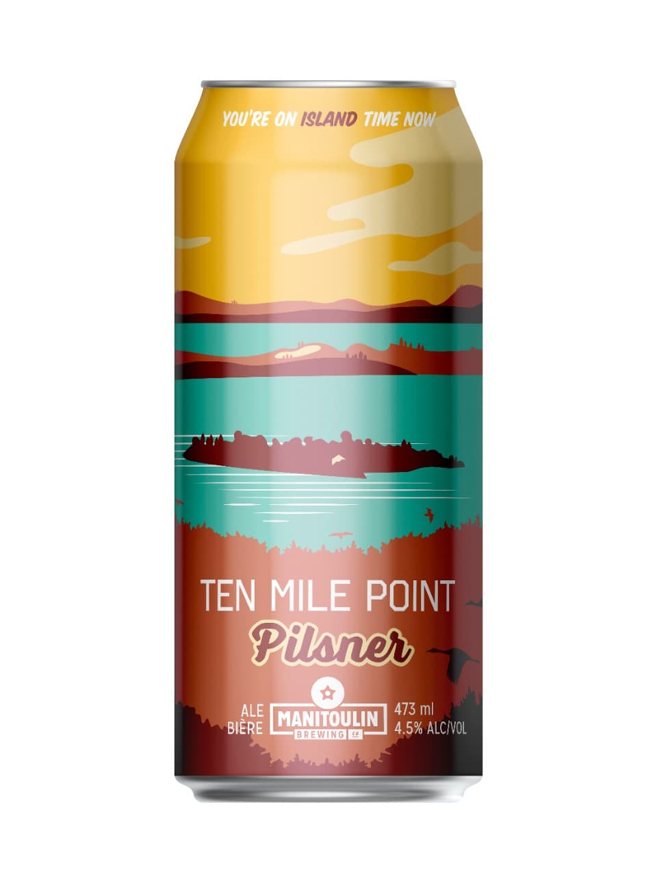 Manitoulin Brewing Ten Mile Pilsner