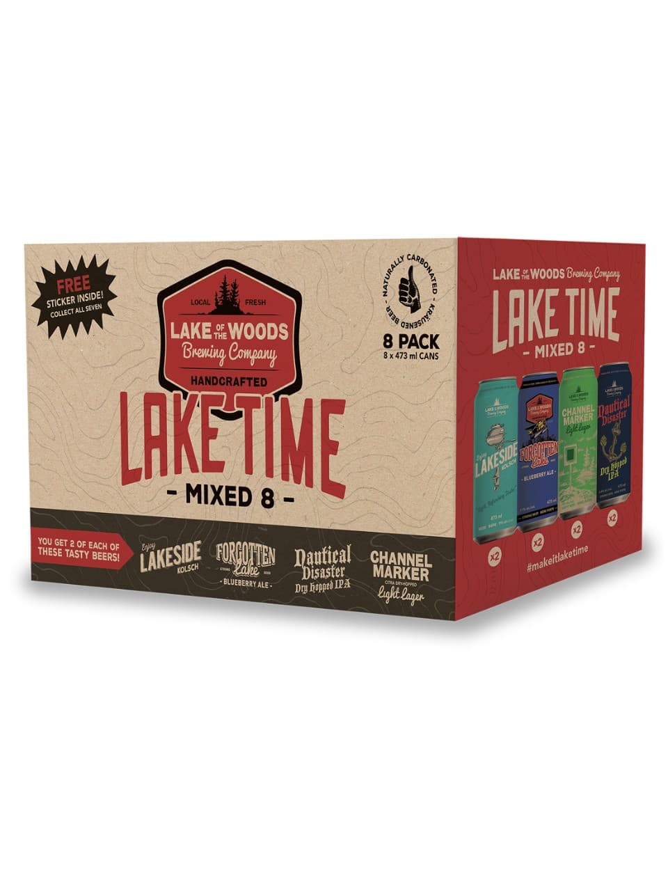 Lake Of The Woods Lake Time Mixed Pack