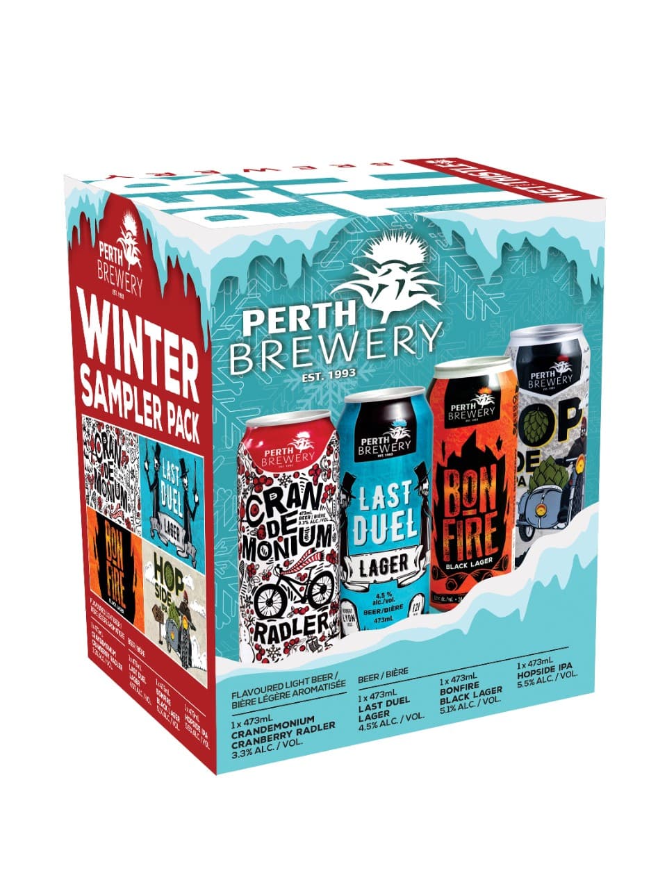 Emballage de 4 des Fêtes Perth Brewery