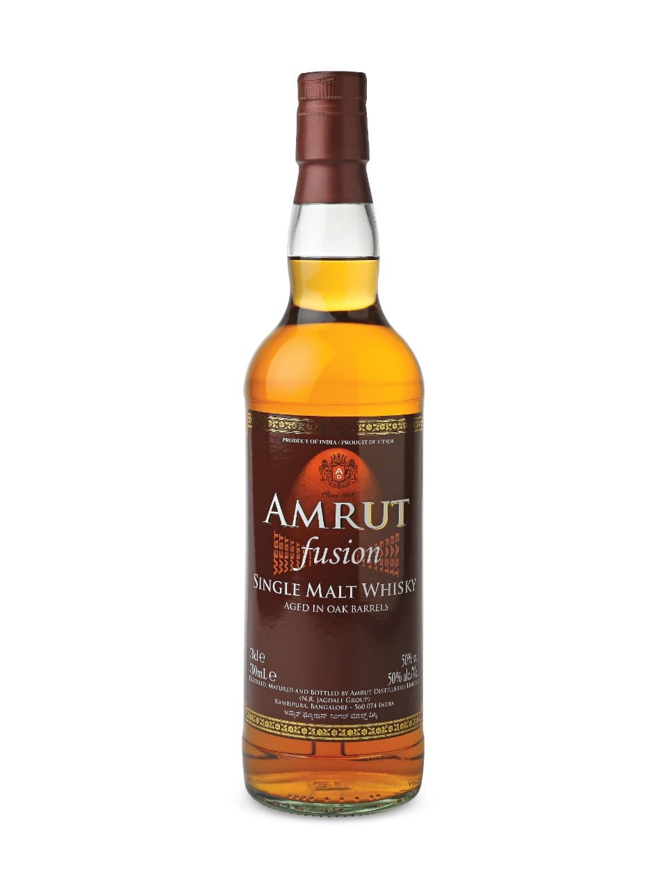 Whisky Single Malt Amrut Fusion