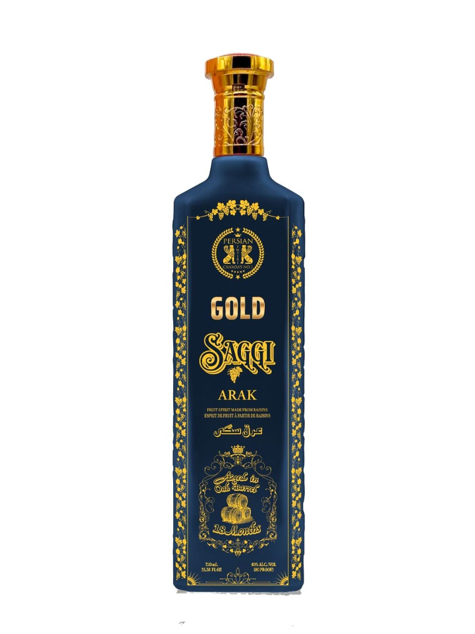 Arak Saggi Persian Empire Gold