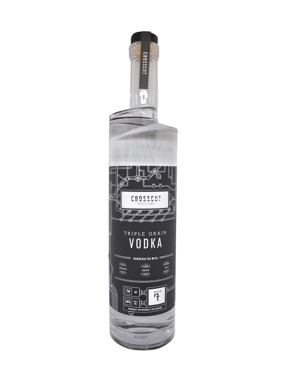 Vodka Crosscut Distillery Triple Grain