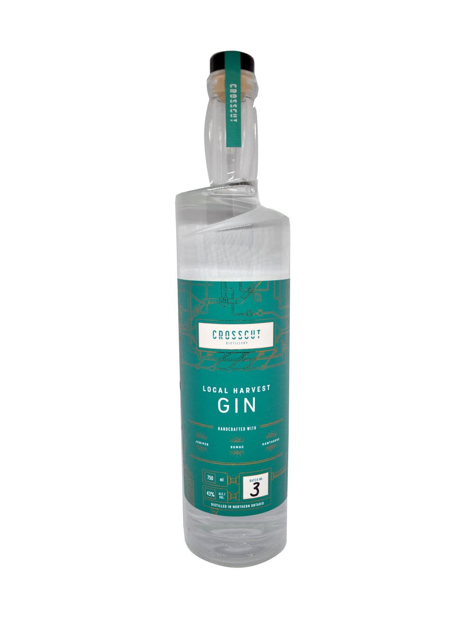 Crosscut Distillery Local Harvest Gin