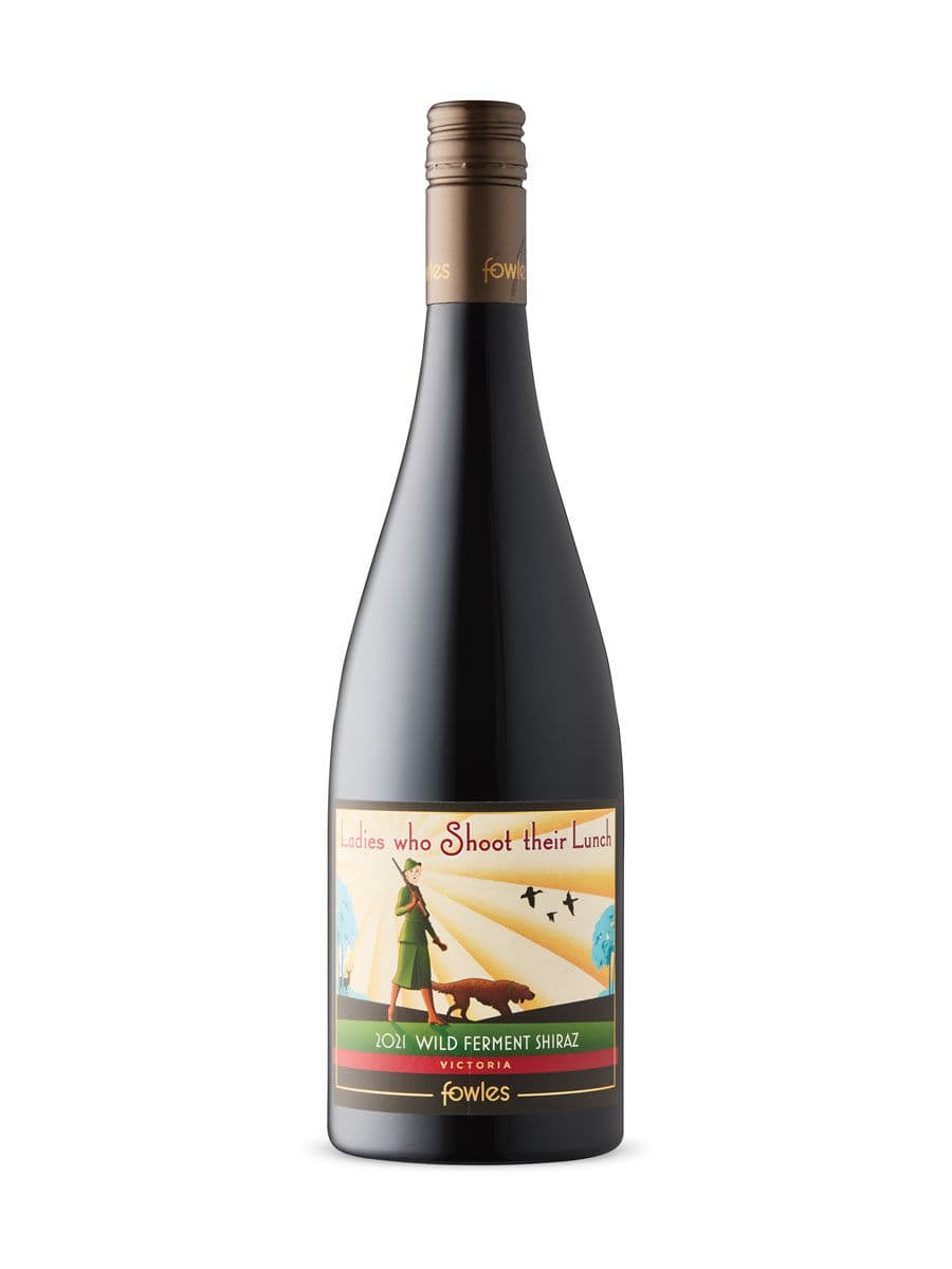Ladies Who Shoot Their Lunch Wild Ferment Shiraz 2021