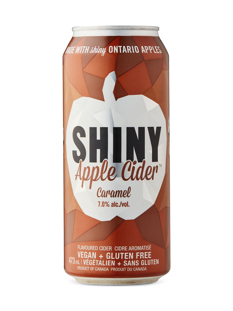 Shiny Apple Cider Caramel Apple