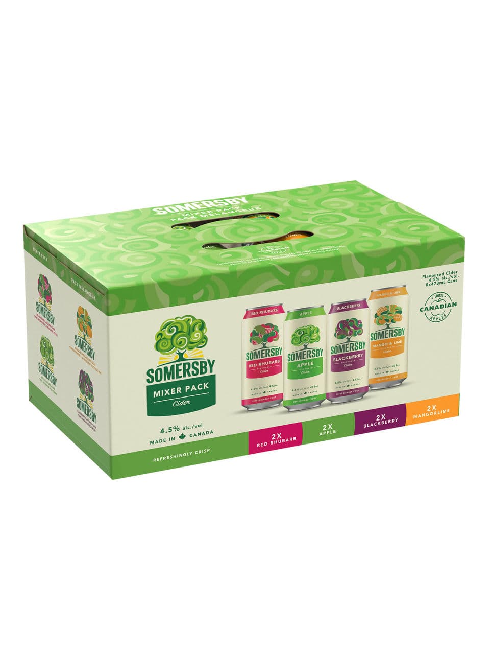 Carton mixte de 8 cidres Somersby