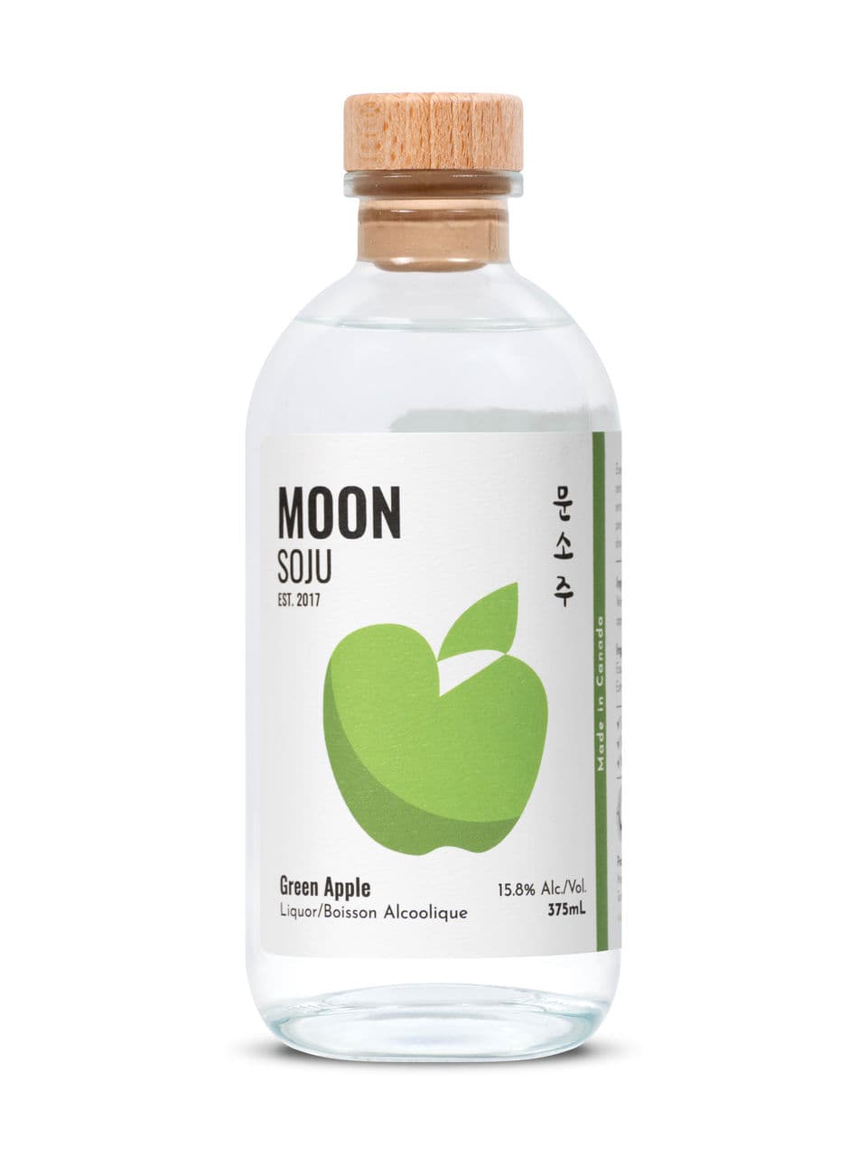 Moon Soju Green Apple Soju