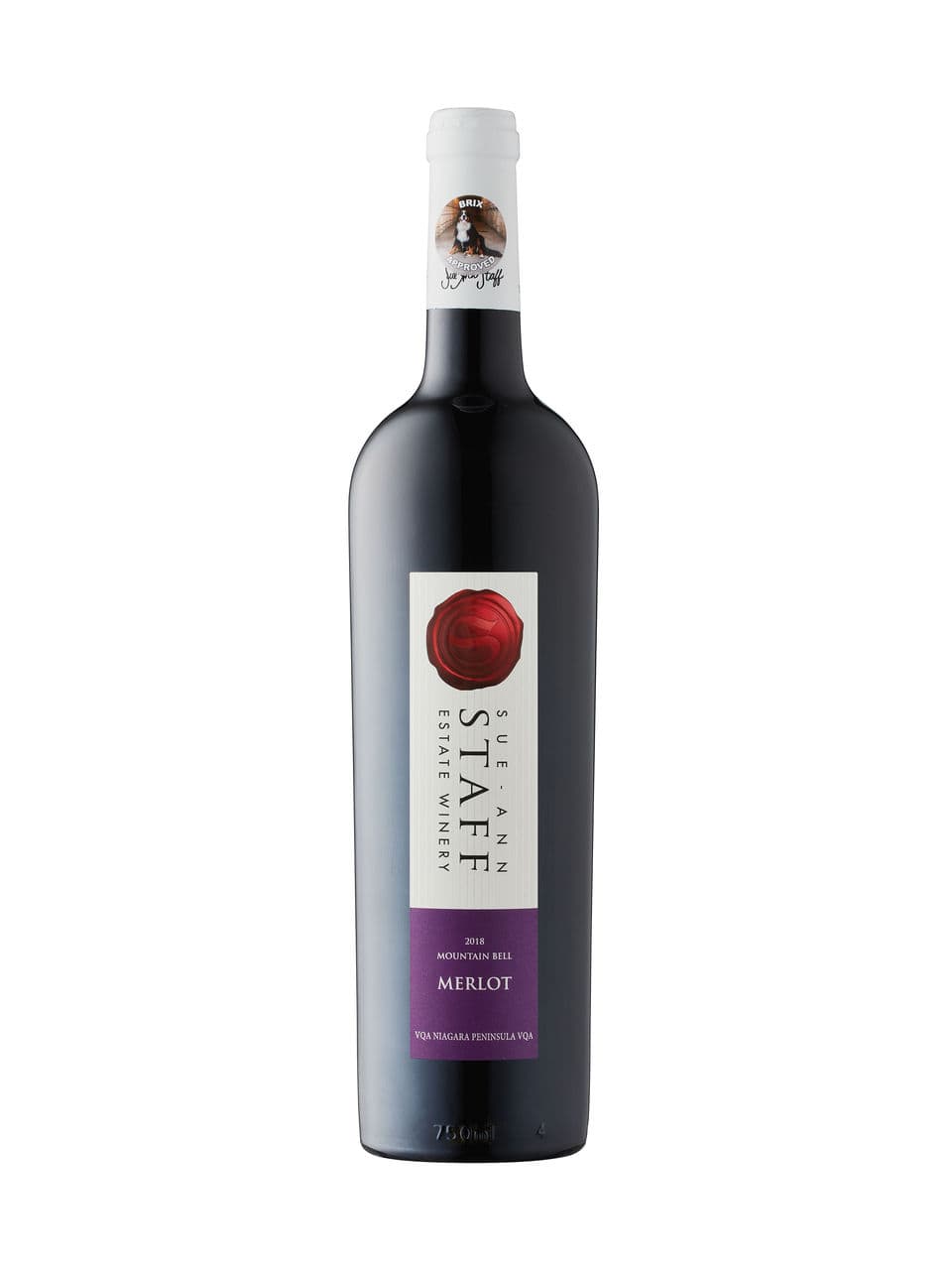 Sue-Ann Staff Mountain Bell Merlot VQA 2018