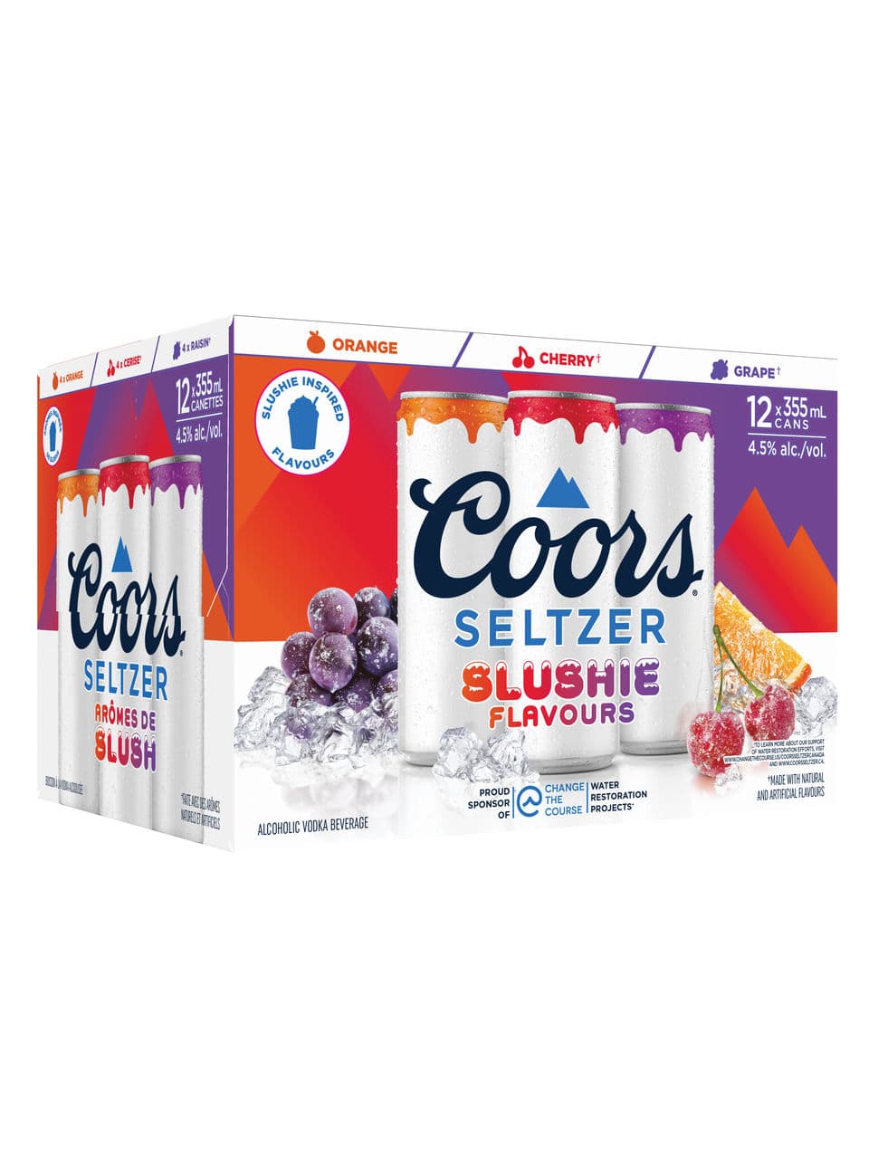 Coors Seltzer Slushie Flavour Pack