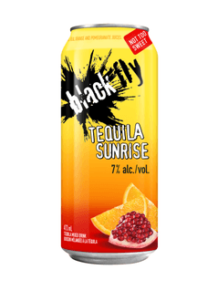 Black Fly Tequila Sunrise Cocktail In A Can