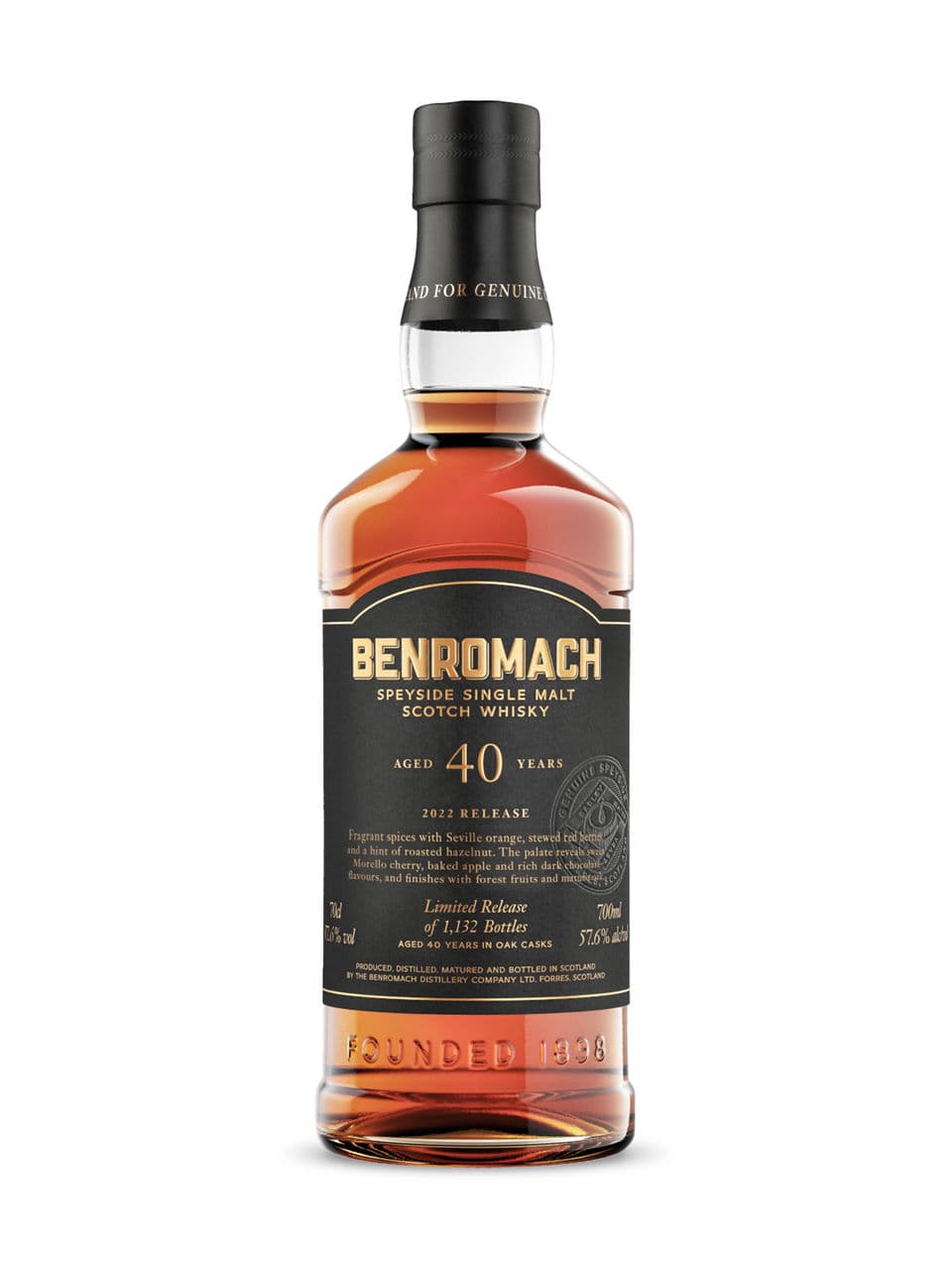 Benromach 40 Year Old Whisky