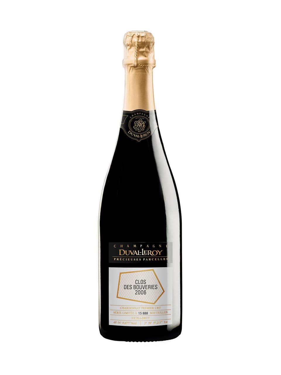 Champagne Extra Brut 1er Cru Clos des Bouveries Précieuse Parcelle Duval-Leroy 2006