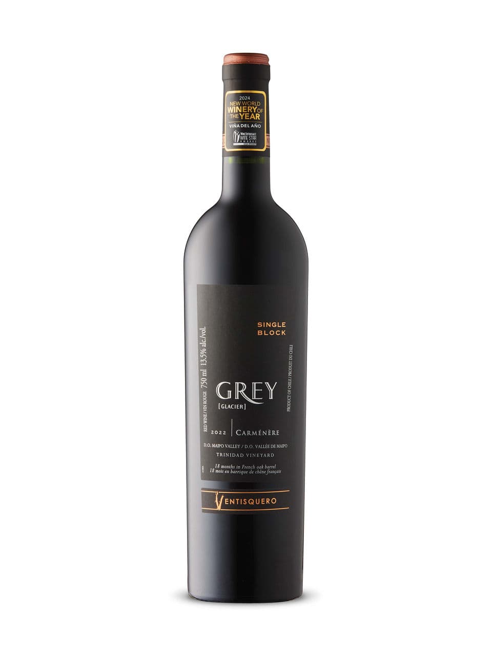 Ventisquero Grey Glacier Single Block Carmenère 2012