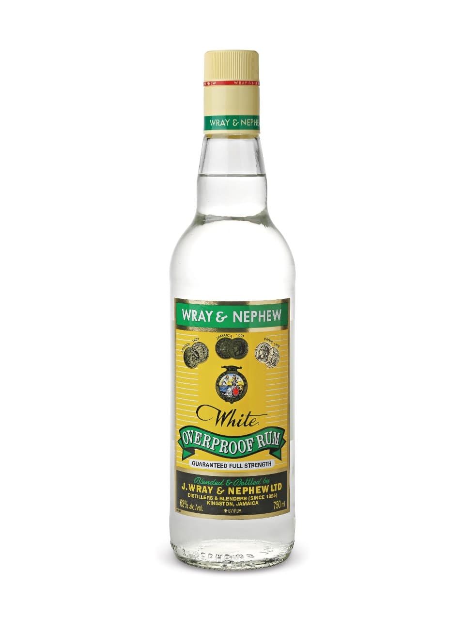 Rhum blanc Overproof Wray & Nephew