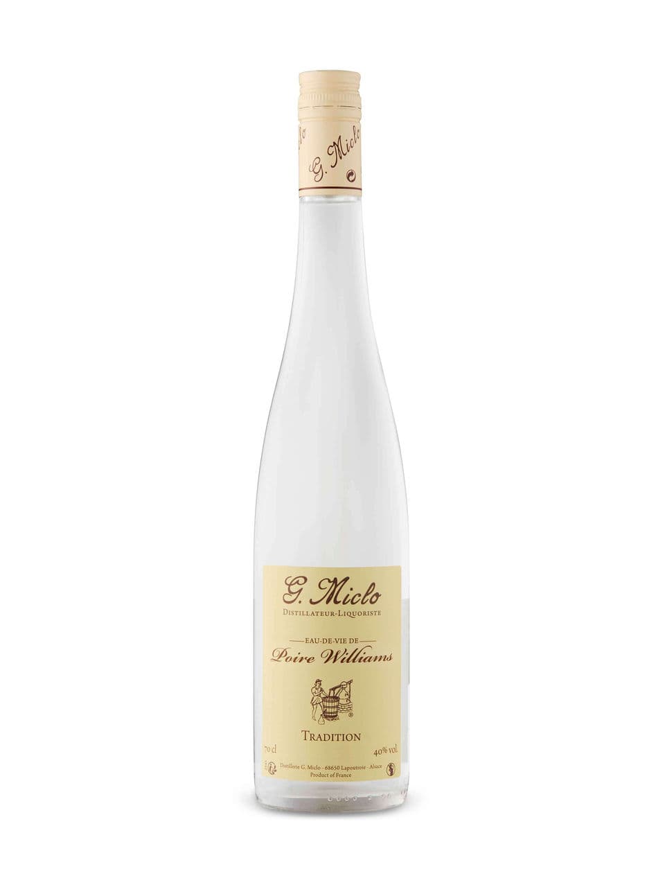 G. Miclo Poire Williams Grande Réserve Eau-de Vie Cognac