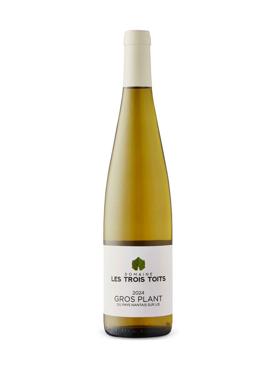 Domaine les Trois Toits Gros Plant Du Pays Nantais Sur Lie 2021