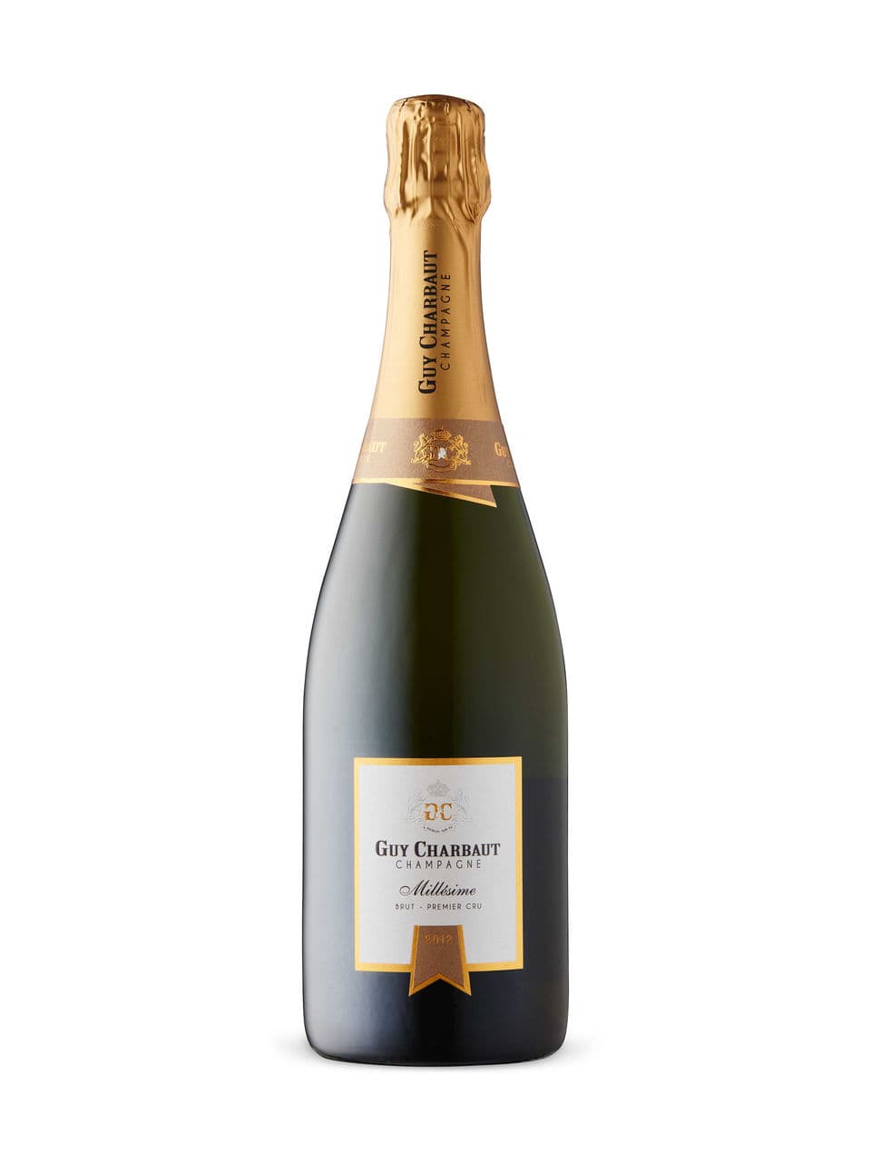 Champagne Brut Millesimé Premier Cru Guy Charbaut 2012 2010