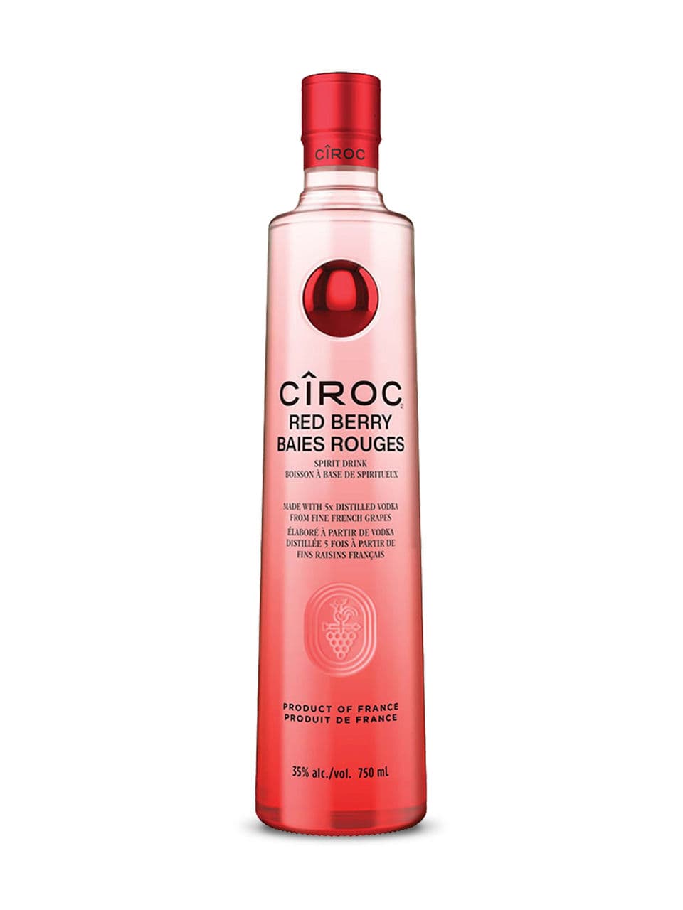 Boisson à la vodka Baies rouges Cîroc
