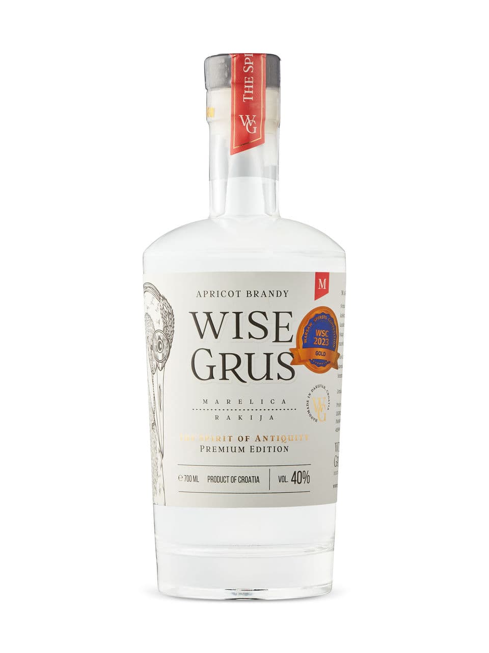 Brandy d'abricot Wise Grus