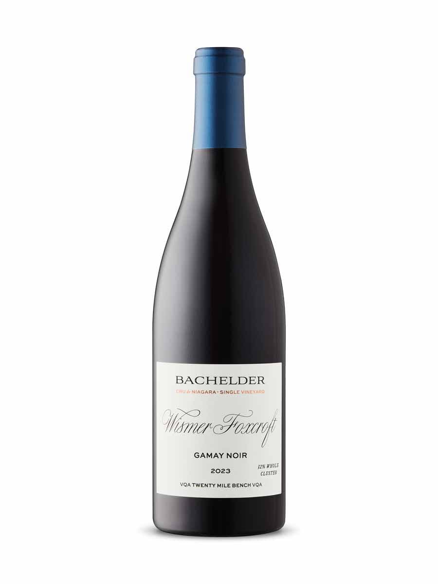 Gamay noir 32 % grappes entières Vignoble unique Wismer-Foxcroft Bachelder 2023
