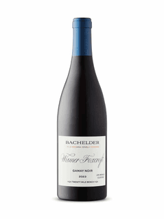 Gamay noir 32 % grappes entières Vignoble unique Wismer-Foxcroft Bachelder 2023